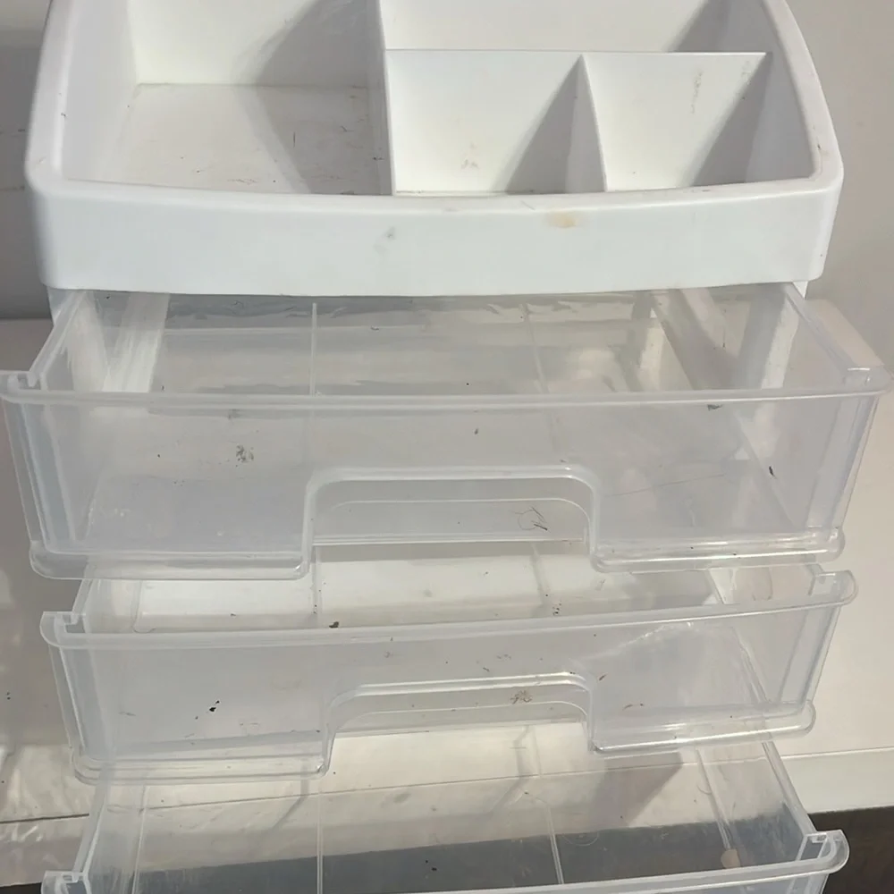 White Storage Organizer